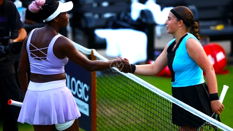 In Wta Quarter Finals Venus Williams Was Knocked By Jelena Ostapenko ...